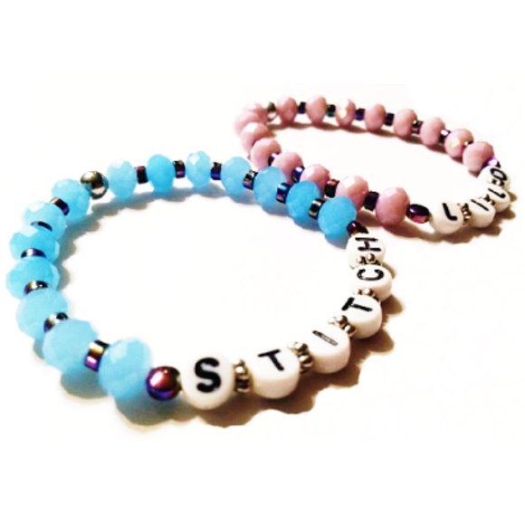 Disney Lilo & Stitch inspired Beaded Bracelet Set. - Picture 5 of 6